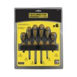 JUEGO DESTORNILLADORES X 6 PIEZAS CROSSMASTER 9940994