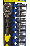 JUEGO DE BOCALLAVES 11 PCS. ENCASTRE 1/2 CROSSMASTER 9946846