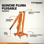 GUINCHE PLUMA 2 TN LUSQTOFF - HM2501 - Imagen 2
