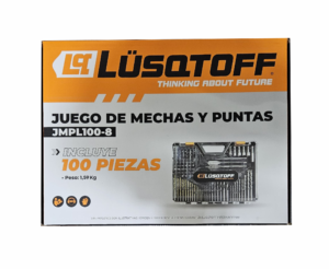 JUEGO MECHAS Y PUNTAS - 100 PIEZAS - LUSQTOFF JMPL100-8 - Imagen 3