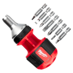DESTORNILADOR COMPACTO CON PUNTAS MILWAUKEE 4822-2330
