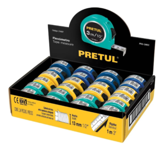 CINTA METRICA 3 MTS PRETUL 21607 - Imagen 2