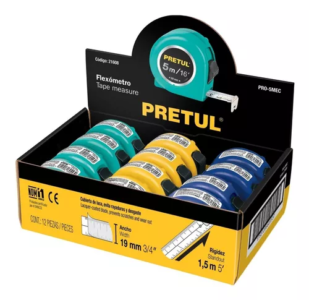 CINTA METRICA 5 MTS PRETUL 21608 - Imagen 2