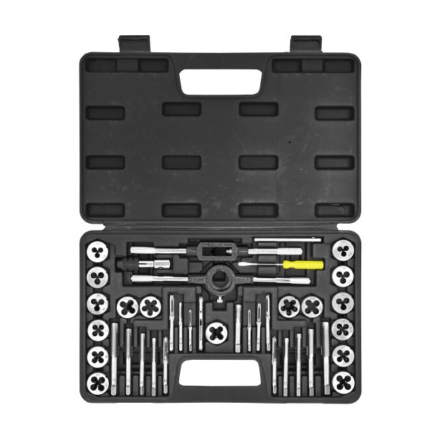 JUEGO DE MACHOS Y TERRAJAS 39 PCS CROSSMASTER 9981810