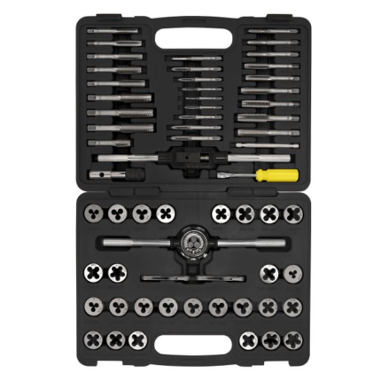 JUEGO DE MACHOS Y TERRAJAS 60 PCS CROSSMASTER 9981812
