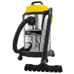 ASPIRADORA POLVO LIQUIDO ACERO INOXIDABLE 30LTS BTA 132020.1