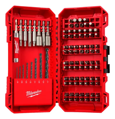 4832-1556-1 JUEGO DE 95 PIEZAS - PUNTAS Y MECHAS MILWAUKEE 4832-1556 - Imagen 1