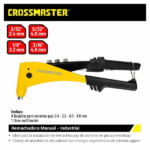 REMACHADORA POP MANUAL 10-1/2 CROSSMASTER 9971014 - Imagen 2