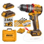 TALADRO ATORNILLAD/PERCUT. 20V 55NM 13MM INGCO CIDLI20558-4