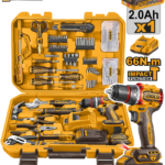 SET TALADRO + HERRAMIENTAS 166PCS INGCO HKTHP41662-4