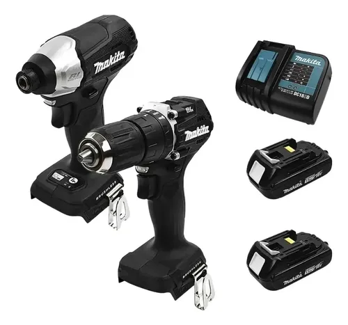 DLX2414X7B---NN COMBO ATORNILLADOR DE IMPACTO + TALADRO MAKITA DLX2414X7B - Imagen 1